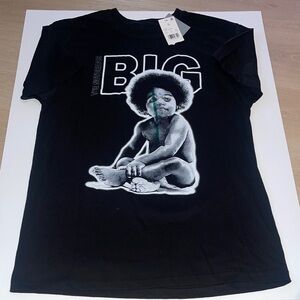 Women's Black Graphic Tee